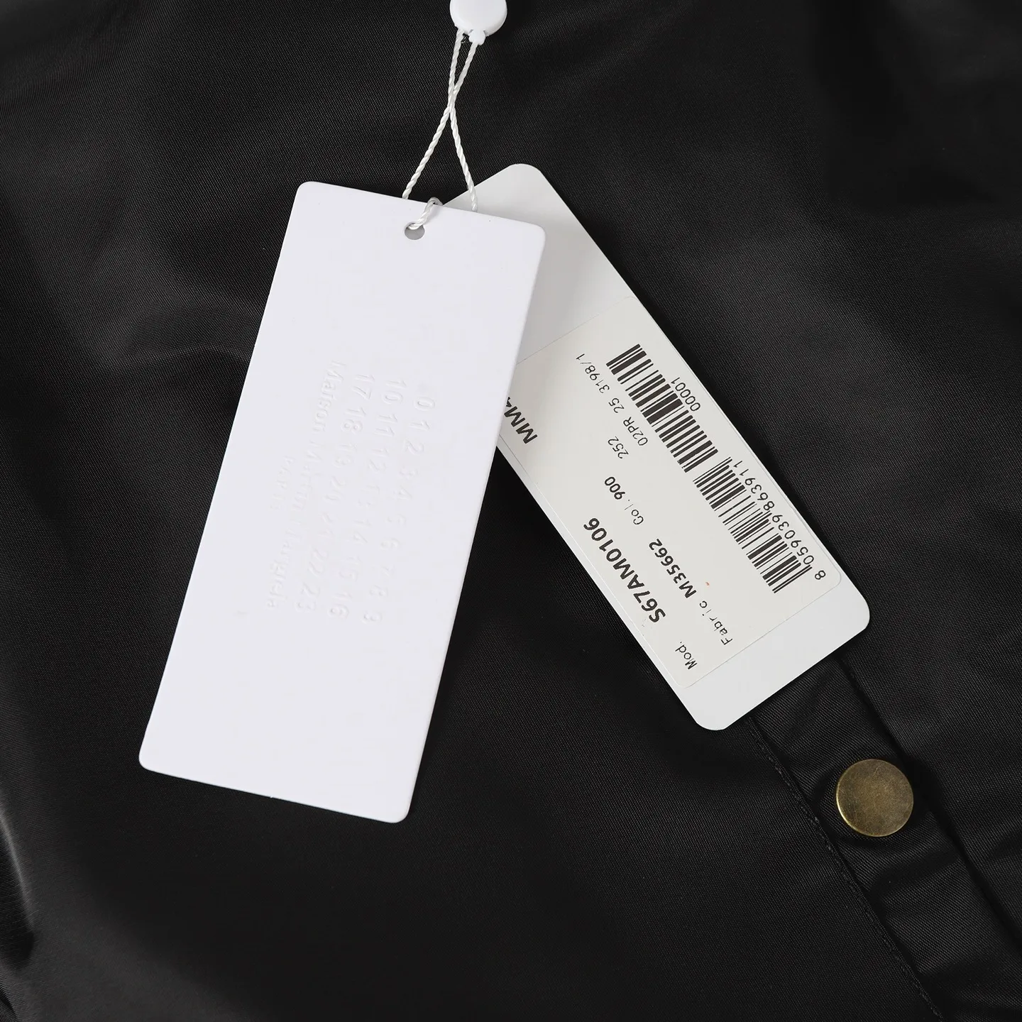 【Original Quality】 Maison Margiela 25FW 2W 1:1 160g Classic Classic Versatile ：Black Size：46 48 50 52